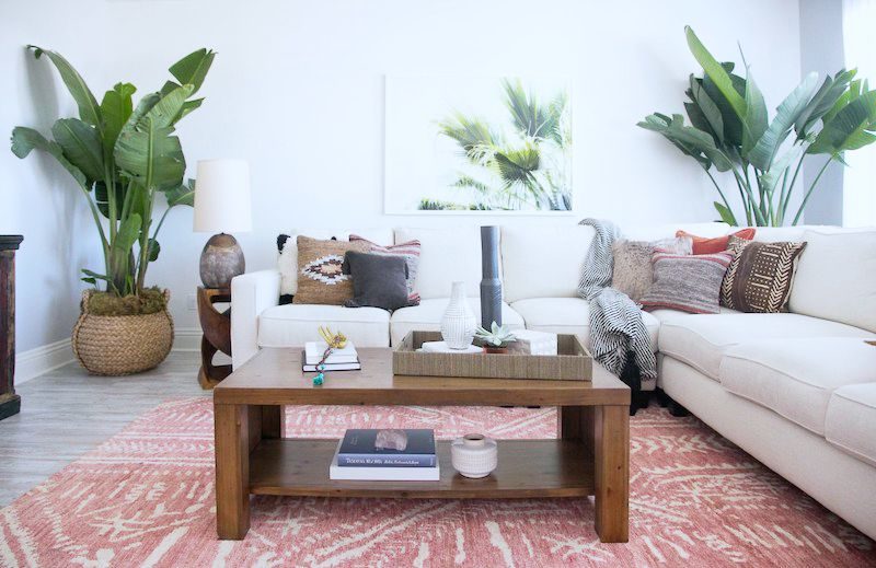 bali inspired living room