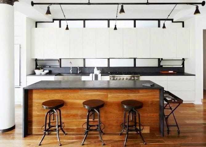 Alt tag for kitchen-black-counters-modern-cococozy