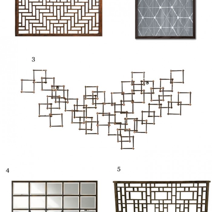 TRELLIS WALL ART SMART DESIGN IDEA