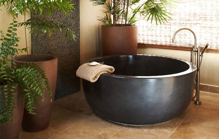 best freestanding bathtubs custom concrete round tub