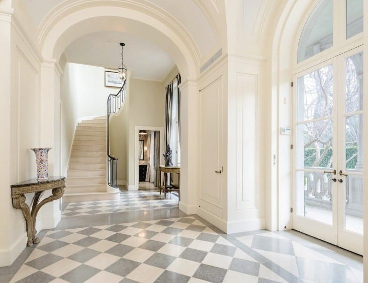 real estate dallas mansion entry hall