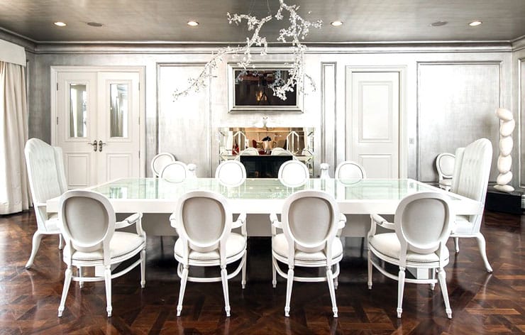 bcbg max azria holmby hills home for sale formal dining room