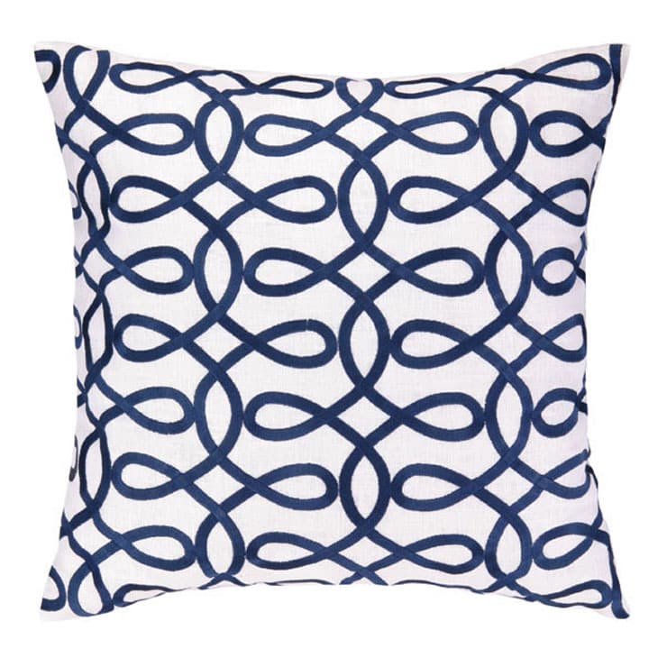 COCOCOZY Decorative Pillows - Lyrical Navy Blue