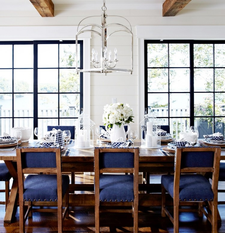 Modern Country Cottage Dining Room Decor