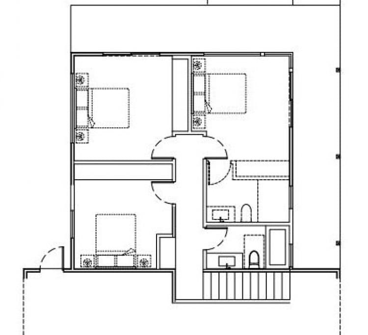Malibu Home Renovation Downstairs Floor Plan