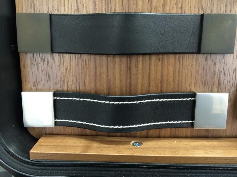 leather cabinet hardware drawer knobs pulls handles