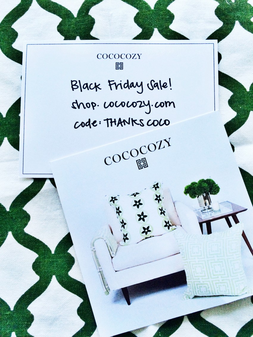 COCOCOZY Black Friday Sale Announcement