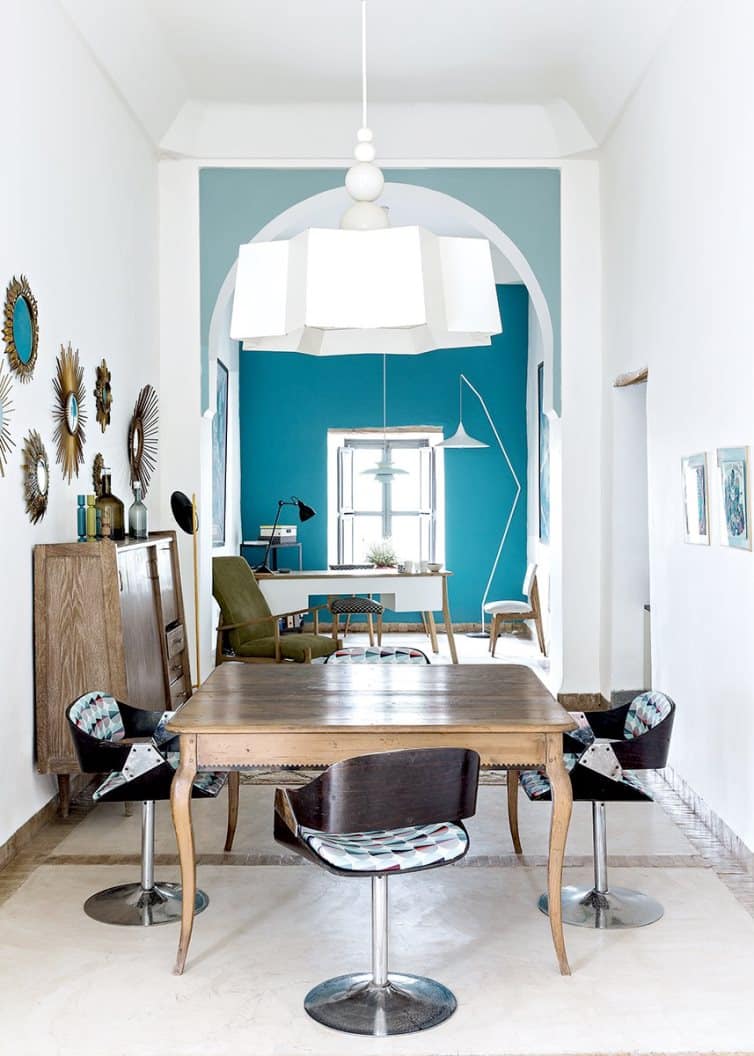 Moroccan Dream Home tour Dining room