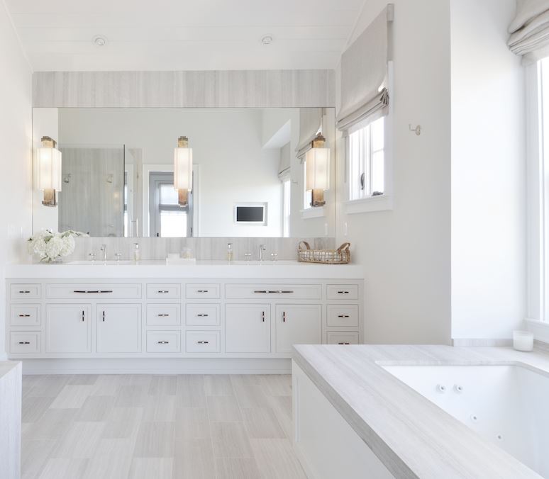 White Marble Bathroom