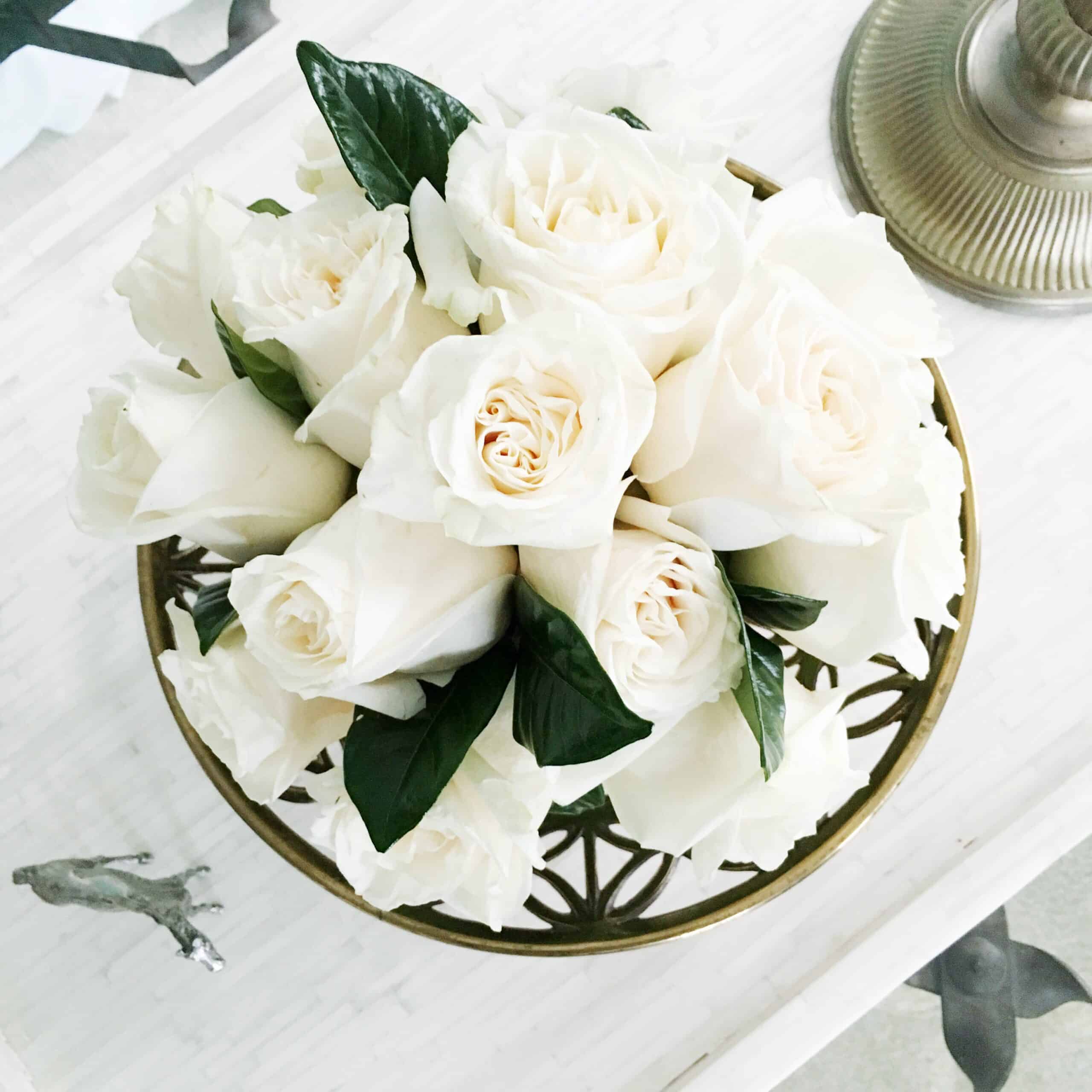 White Roses Coffee Table
