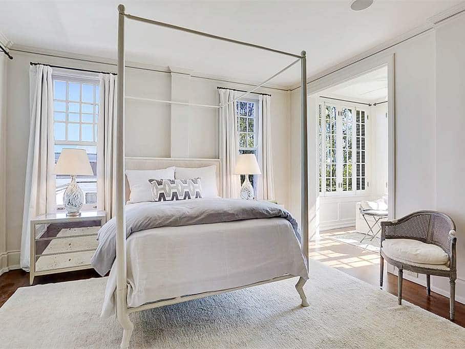 New Orleans Penthouse bedroom canopy bed
