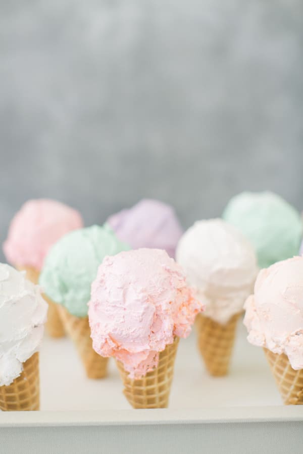 pretty pastel ice cream