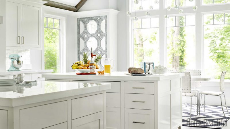 Bright White Kitchens High Gloss Cabinets