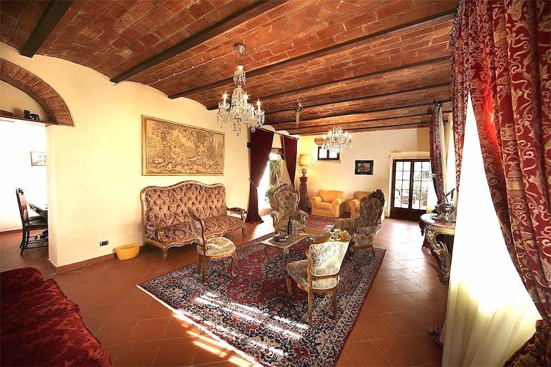 Chianti Tuscany Italy Multi Million Dollar Castles Living Room