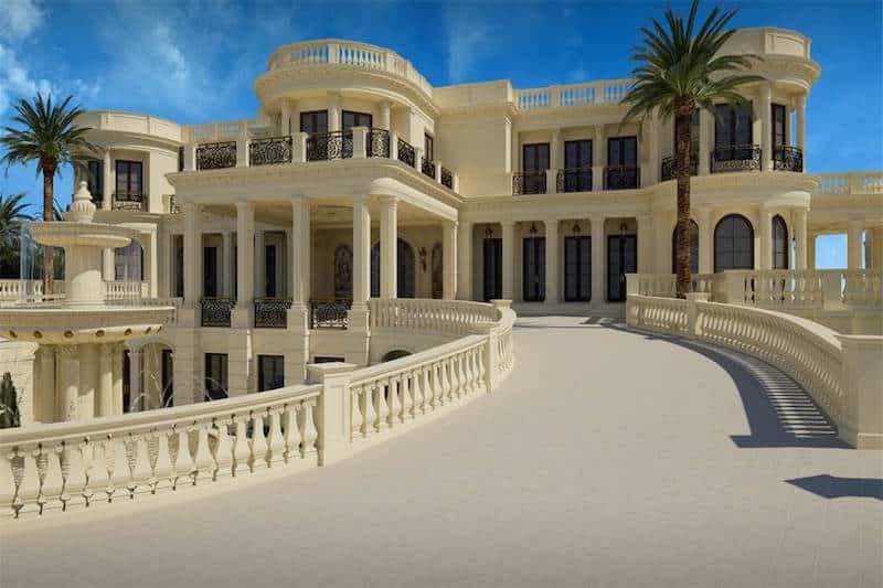 Le Palais Royale Hillsboro Florida Multi Million Dollar Castles Driveway