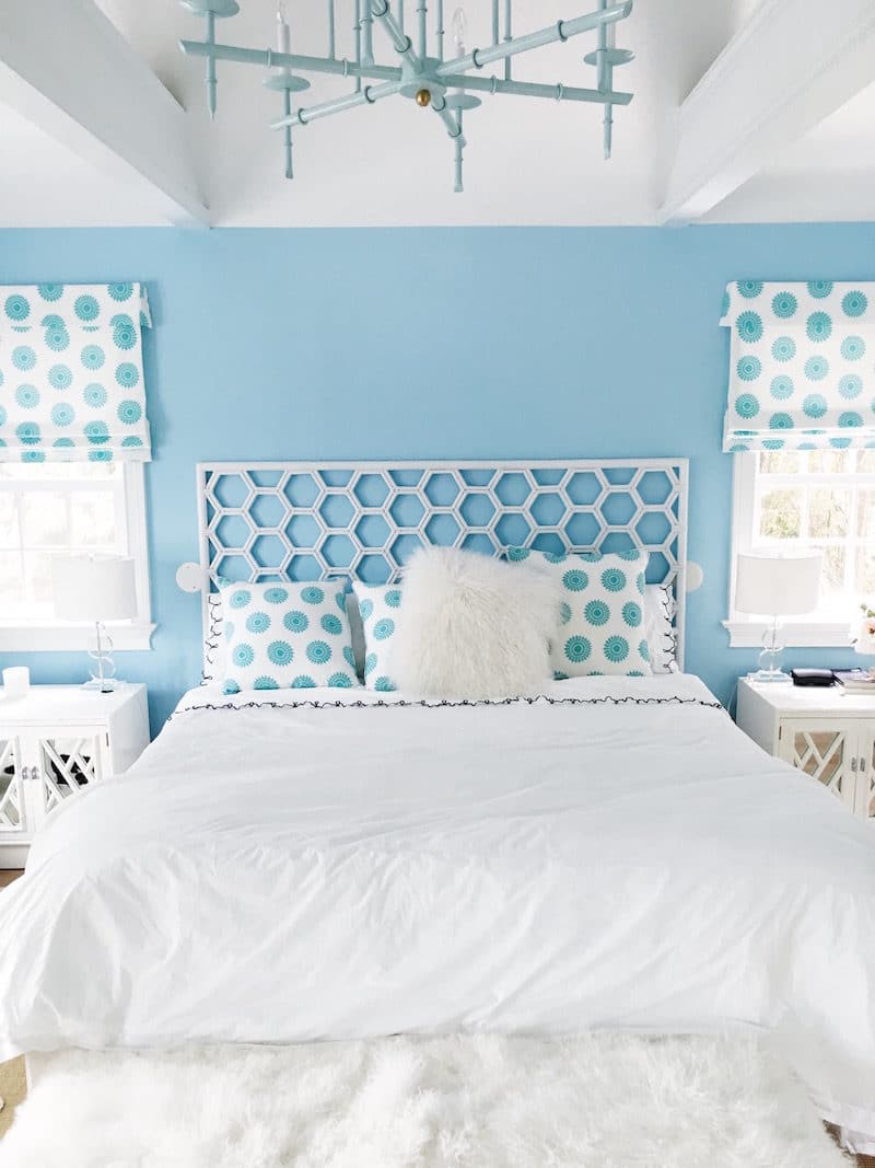 East Hampton Master Bedroom White Bedding COCOCOZY Pillows