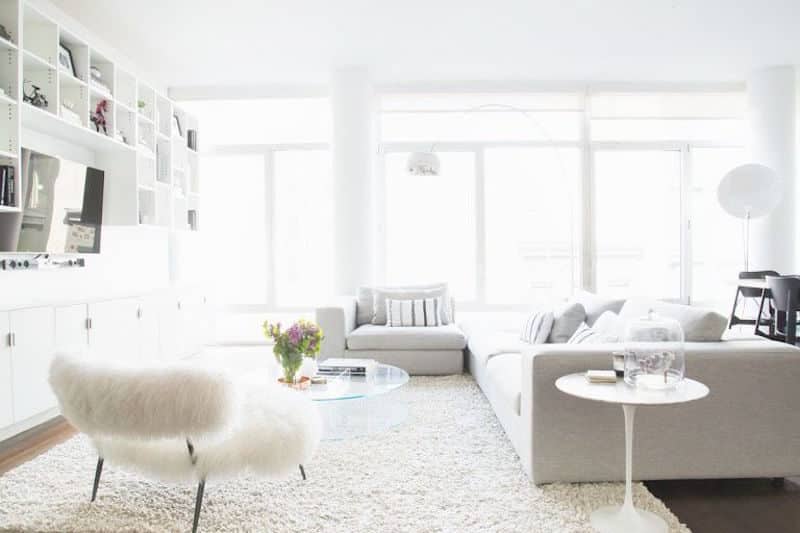 lovely lofts bright white soft neutral sofa
