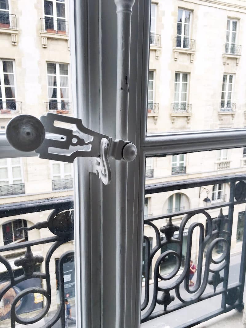Paris Apartment Window Latch