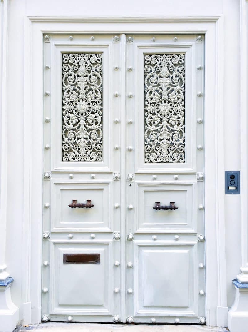 White Paris Doors