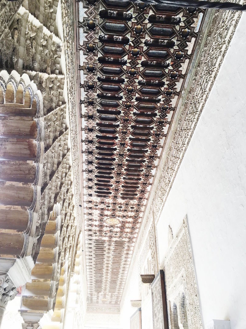 alcazar de sevilla spanish ceilings