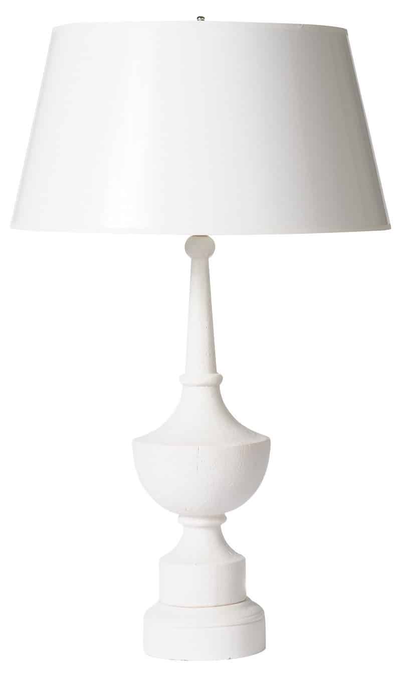 french white lamp