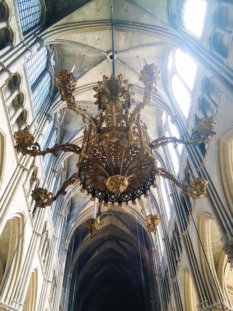Gothic Chandelier Champagne France