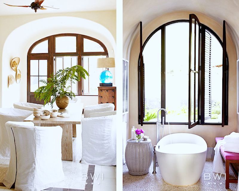 costa rica vacation home dining room bathtub