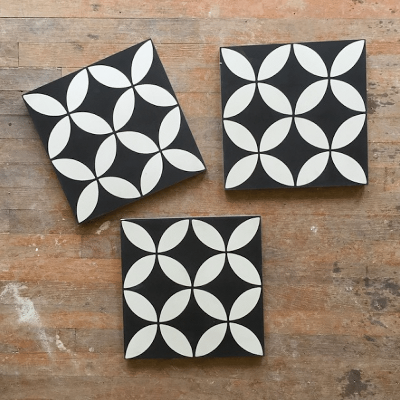 black white ceramic tile shop tiles