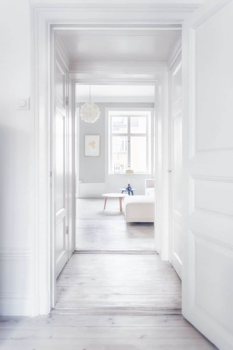 sweden home hallway