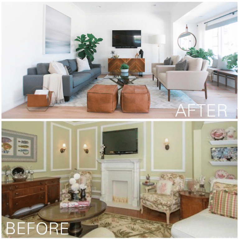 Two Rooms - Before and After COCOCOZY