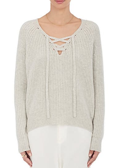 Alt tag for best-of-sweaters-lace-up-nili-lotan-cococozy