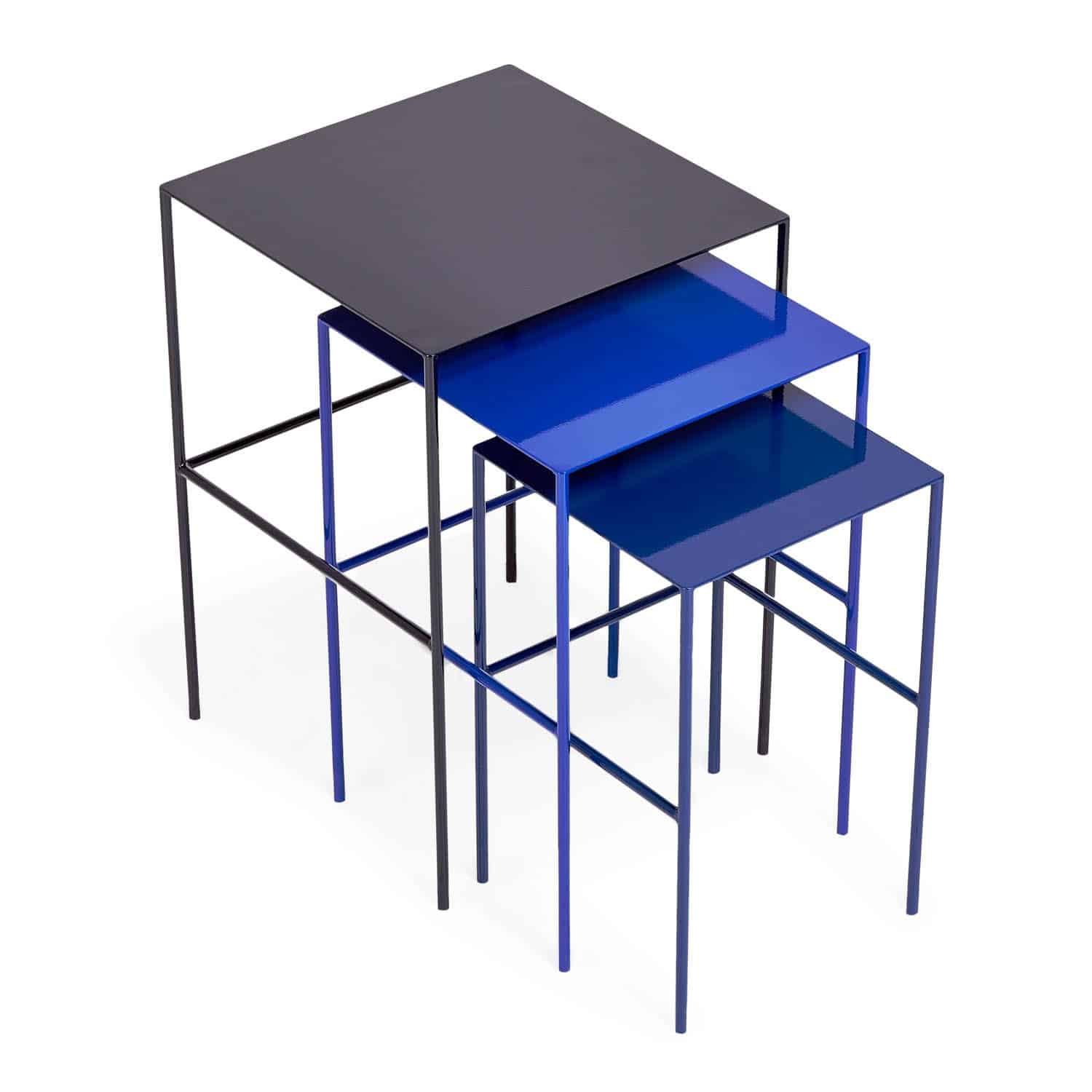 Alt tag for steel-blue-metal-nesting-tables-cococozy-abchome