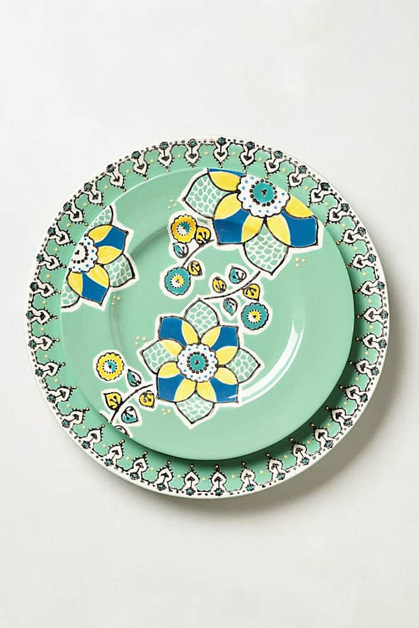 Alt tag for 27-pretty-plates-teal-cococozy-anthropologie