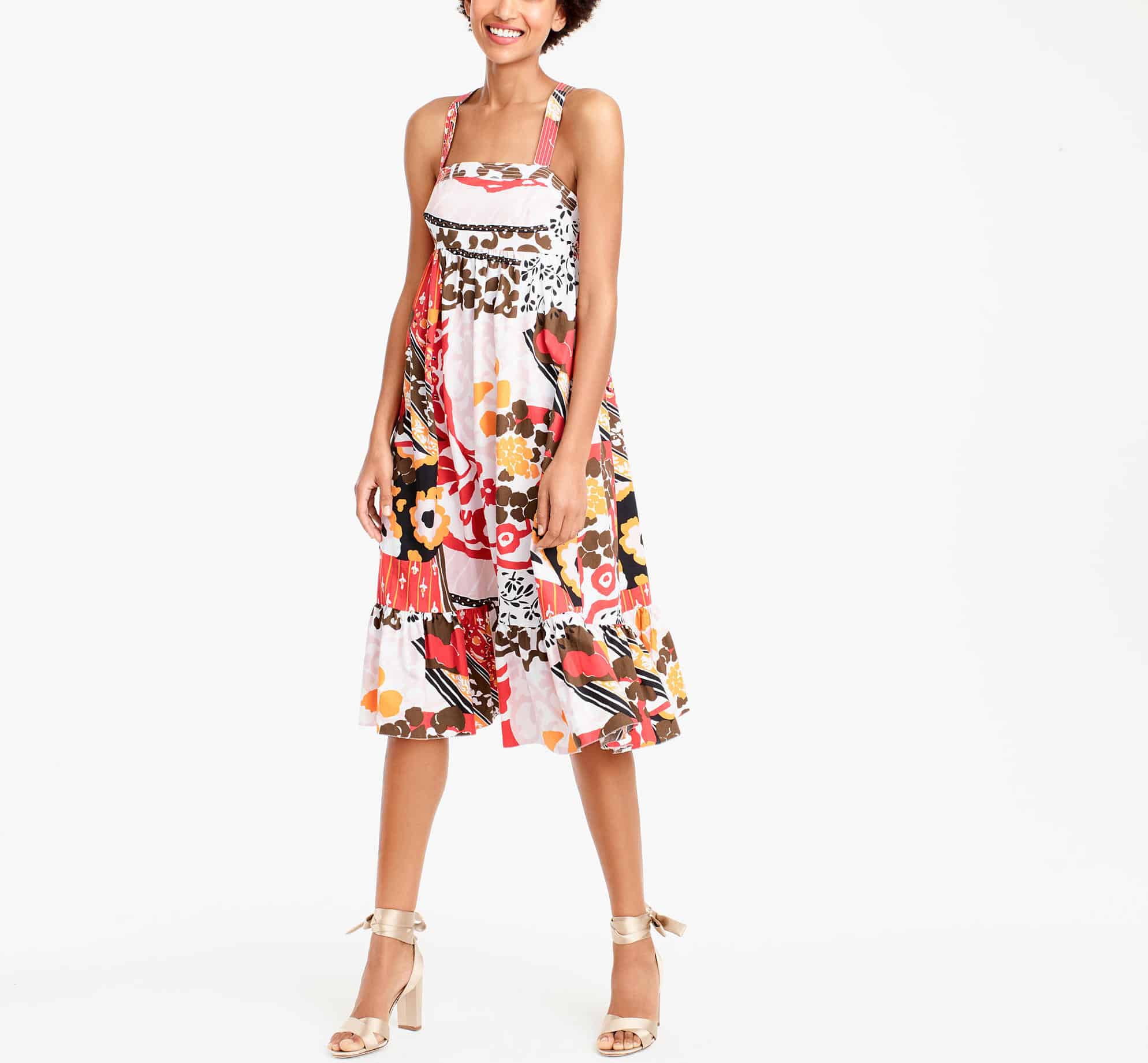 Alt tag for perfect-printed-dresses-jcrew-midi-floral-sundress-cococozy
