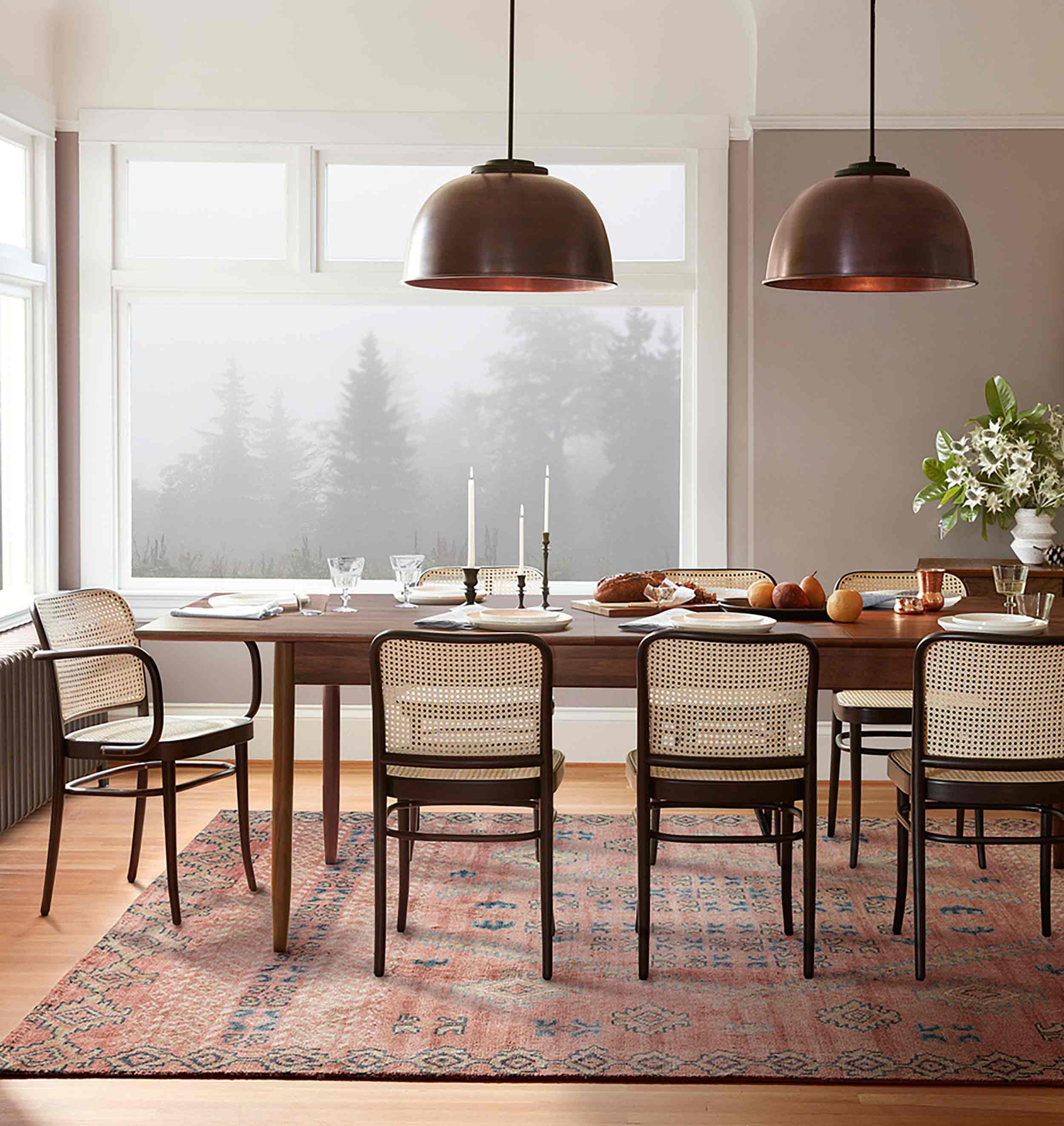 Alt tag for style by emily henderson rug dining room