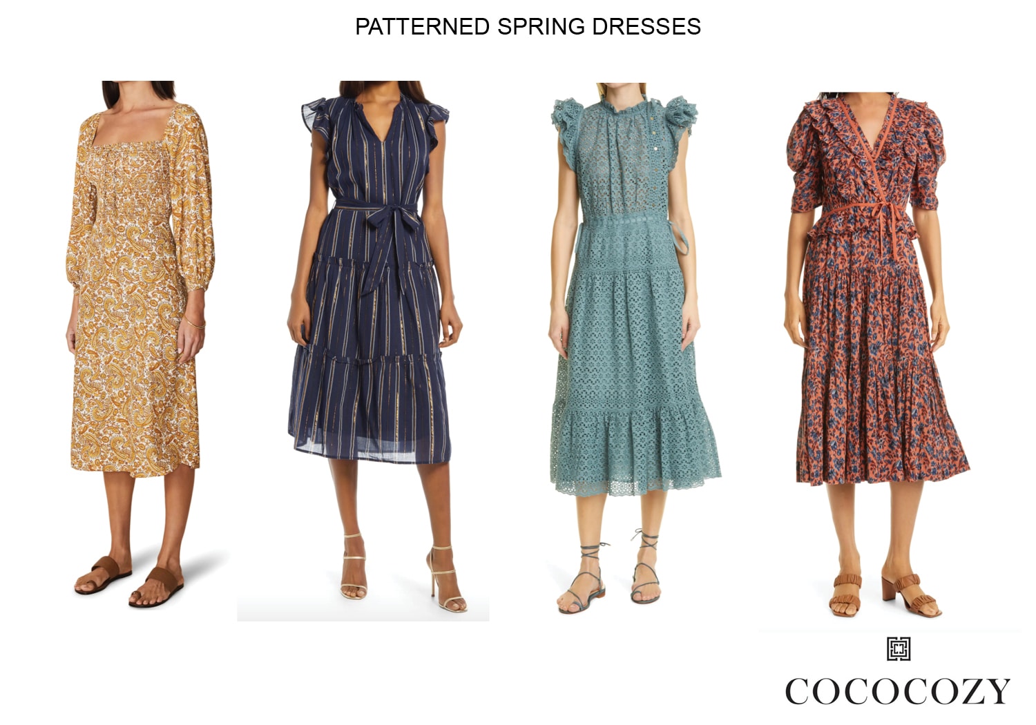 Alt tag for Patterned Spring Dresses