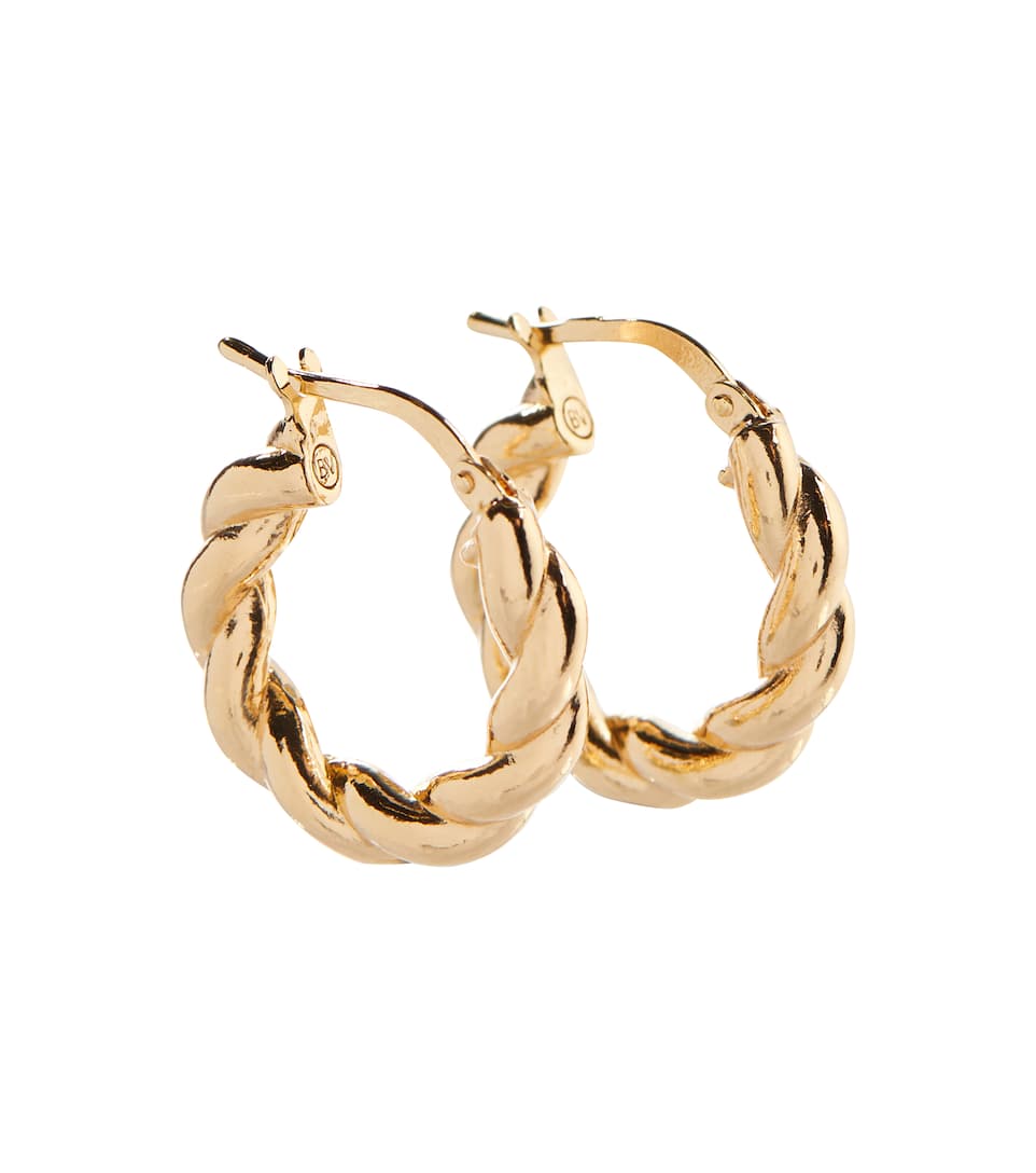 Gold – Plated Silver Earrings