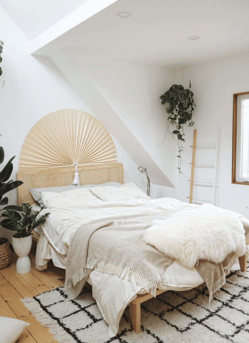 Alt tag for Airy Small Home Style Bedroom