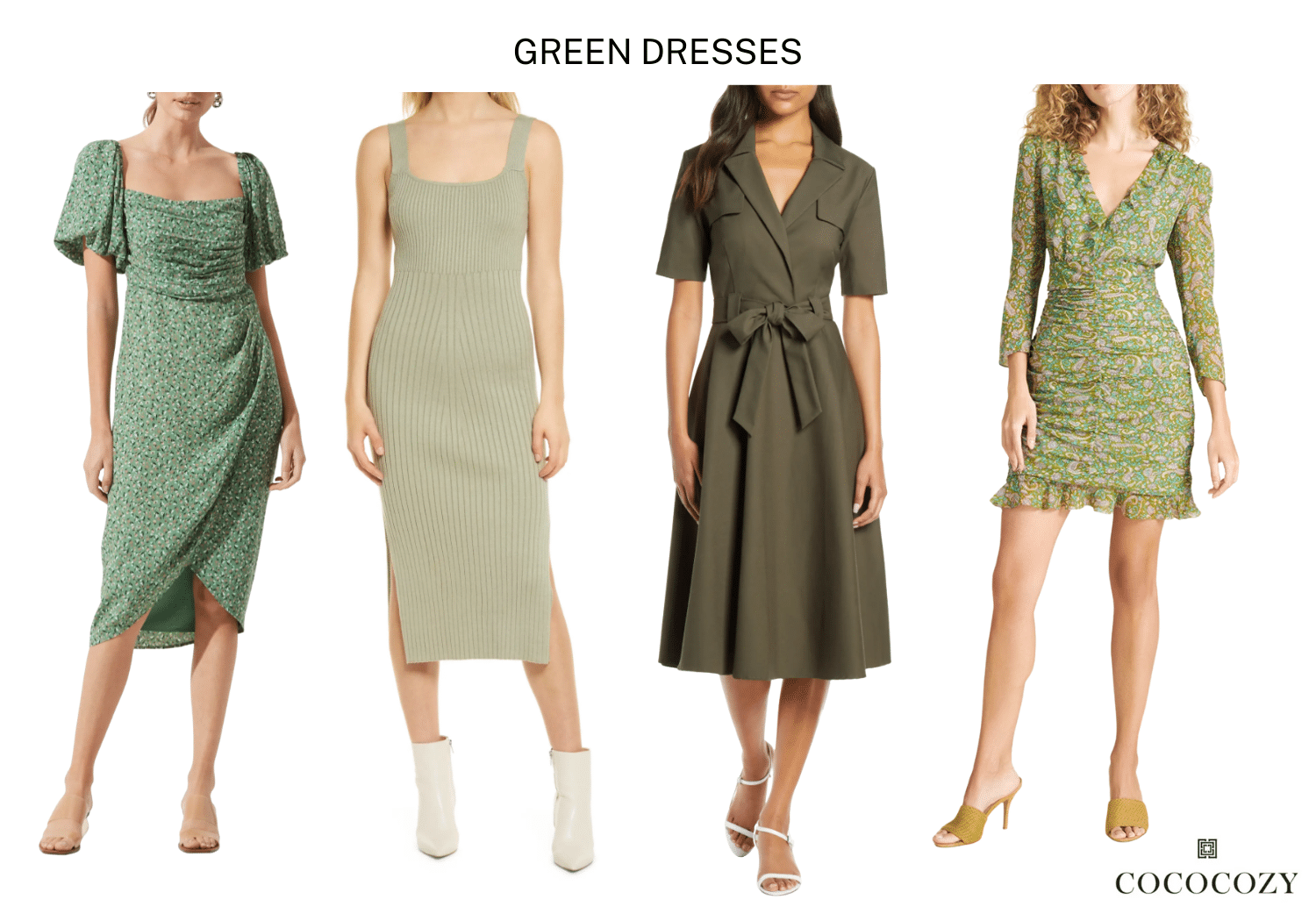 Alt tag for green-dresses-cococozy
