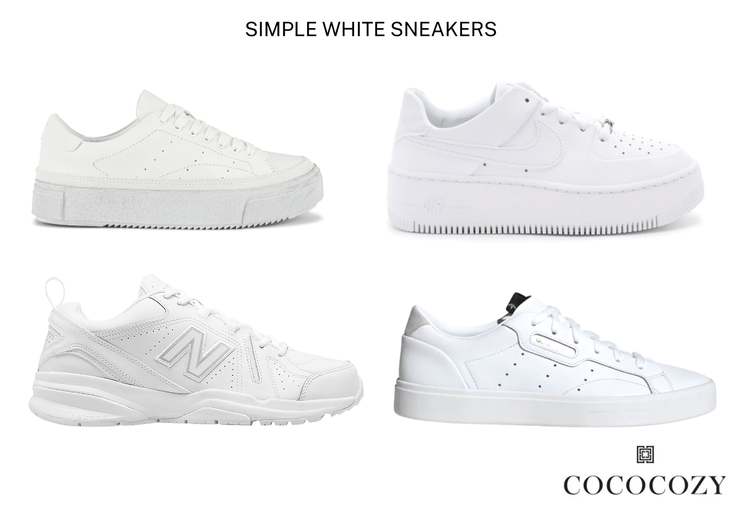 Alt tag for white-sneakers-cococozy