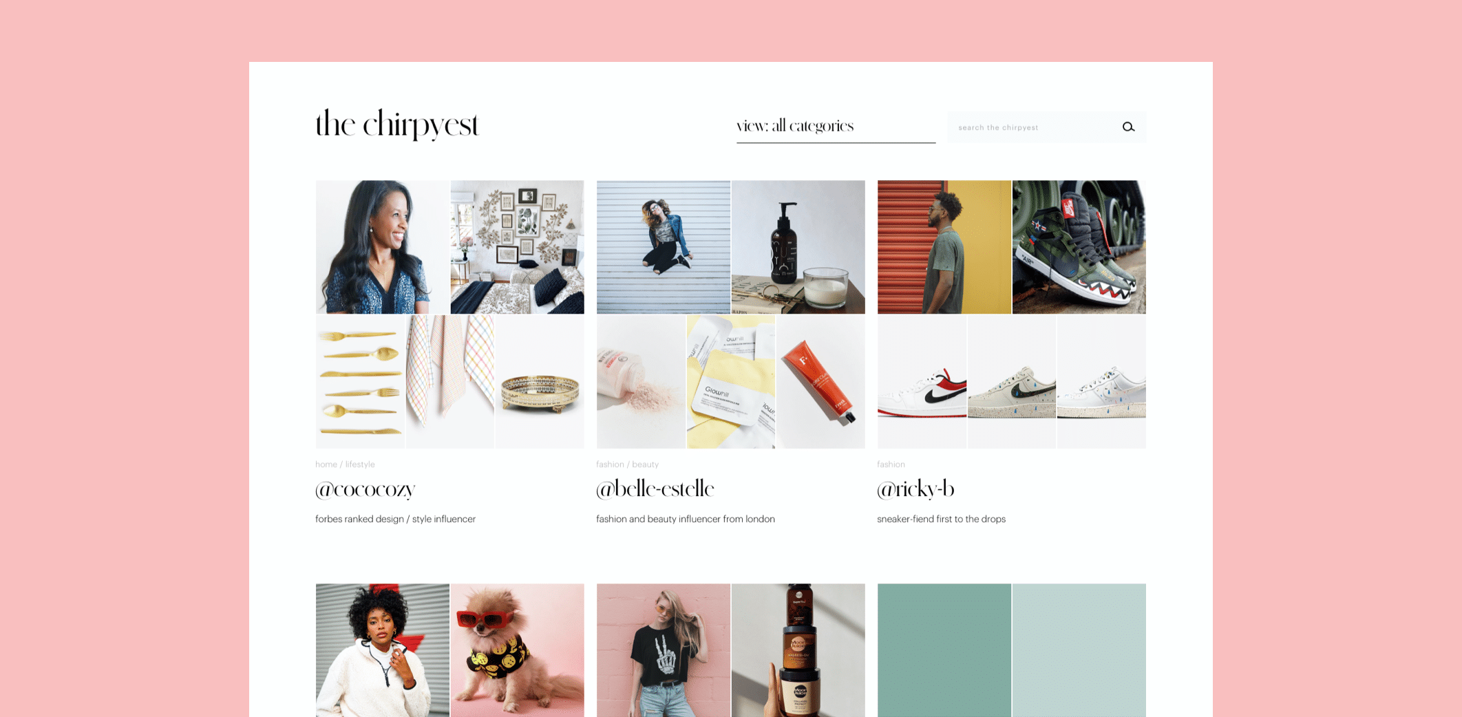 Alt tag for chirpyest-curated-style-finds