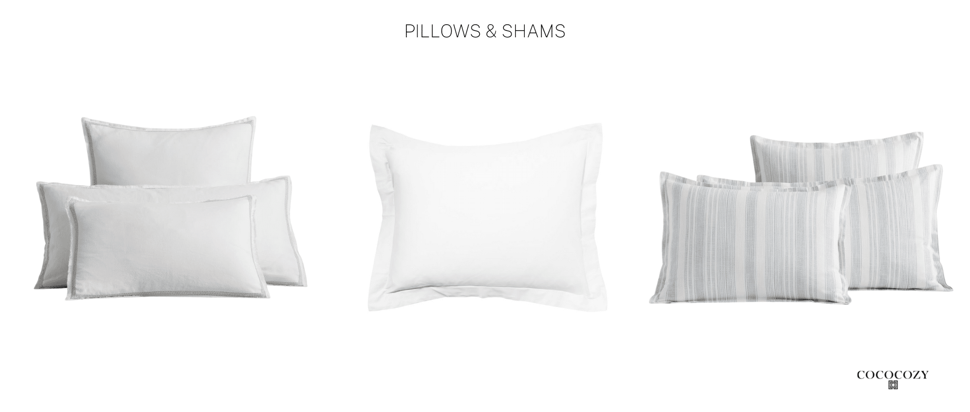 Alt tag for pillow-shams-cococozy
