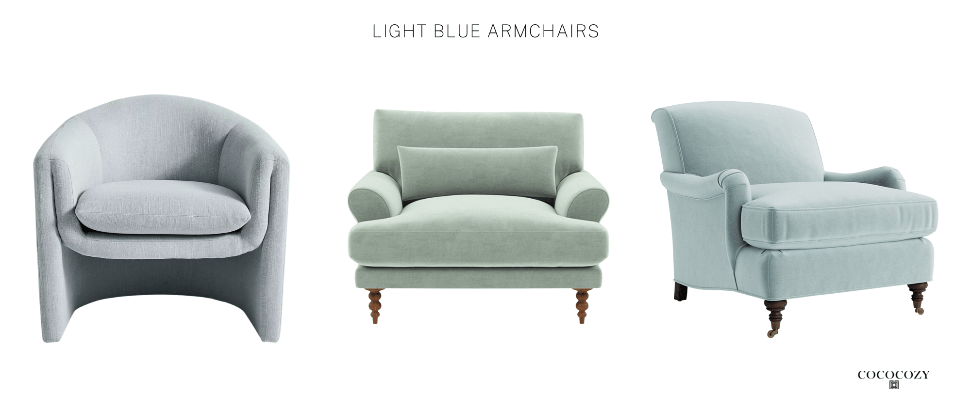 Alt tag for armchairs-light-blue-cococozy