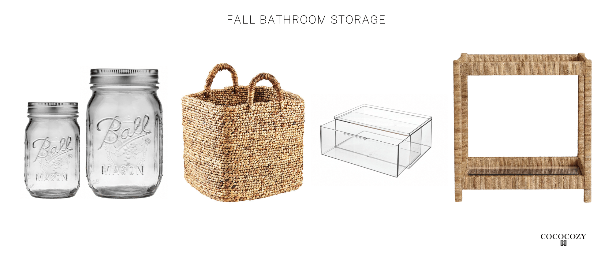 Fall Decor Bathroom Storage Baskets Wicker Containers Shop Coco's Alt Tags