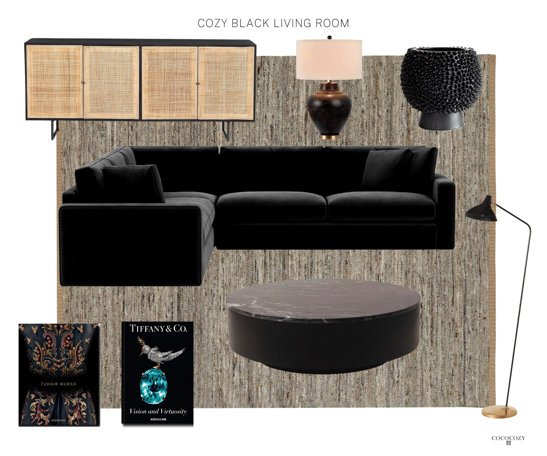 Alt tag for black-interior-design-sofa-furniture-marle-cococozy