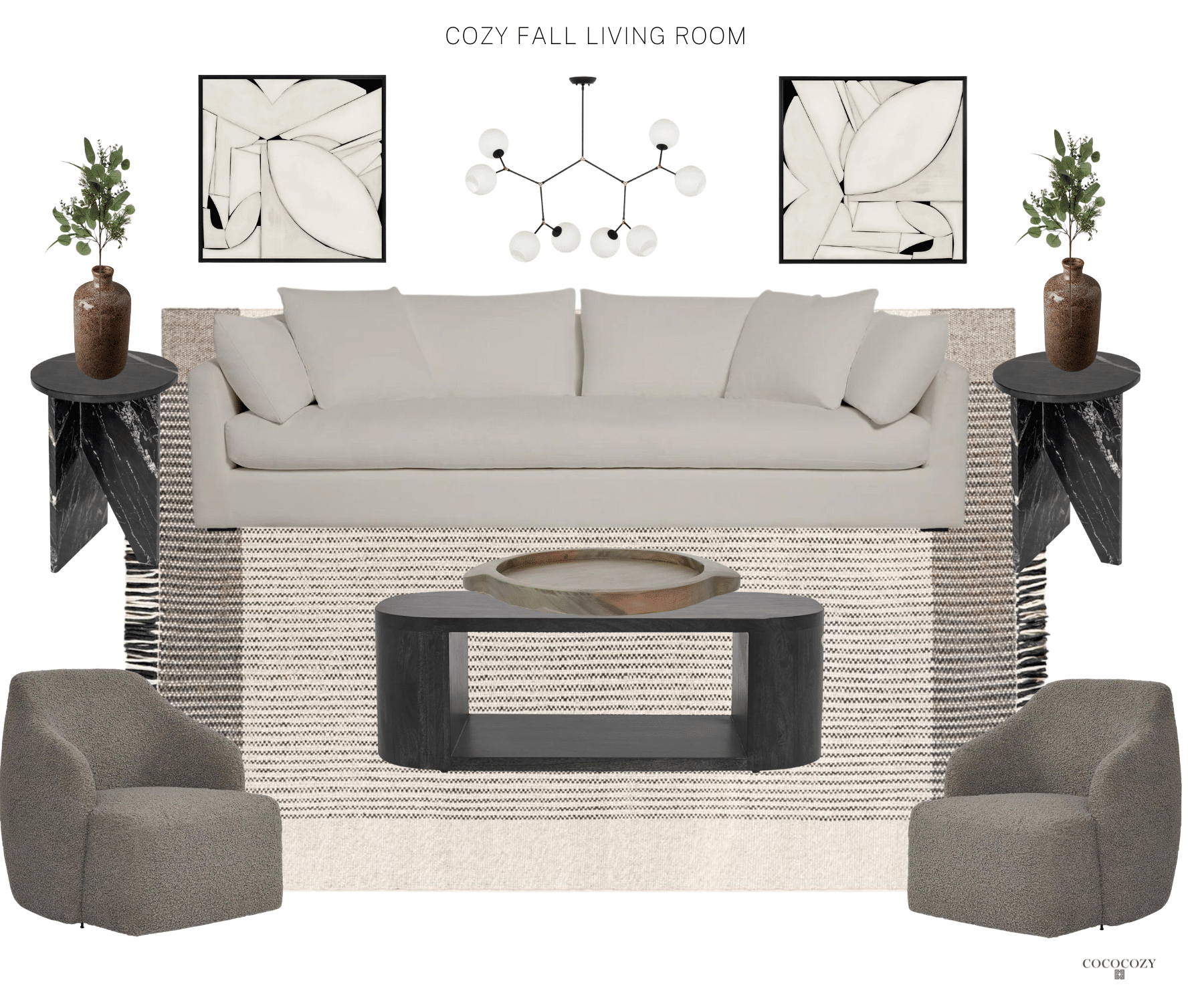 Alt tag for lulu-and-georgia-fall-living-room-arm-chairs-coffee-table-marble-tale-neutral-cococozy