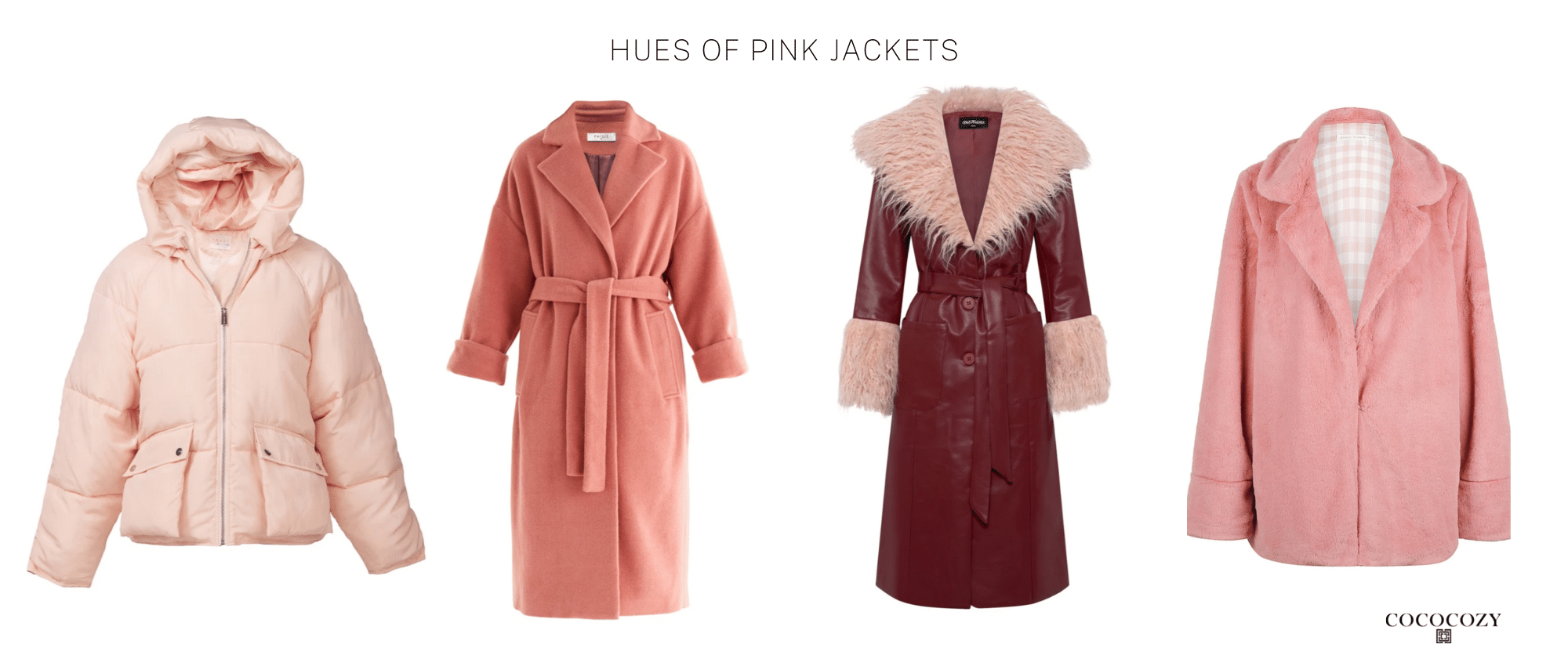 Alt tag for pink-puffers-coats-cozy-jackets-leather-stylish-winter-coats-cococozy