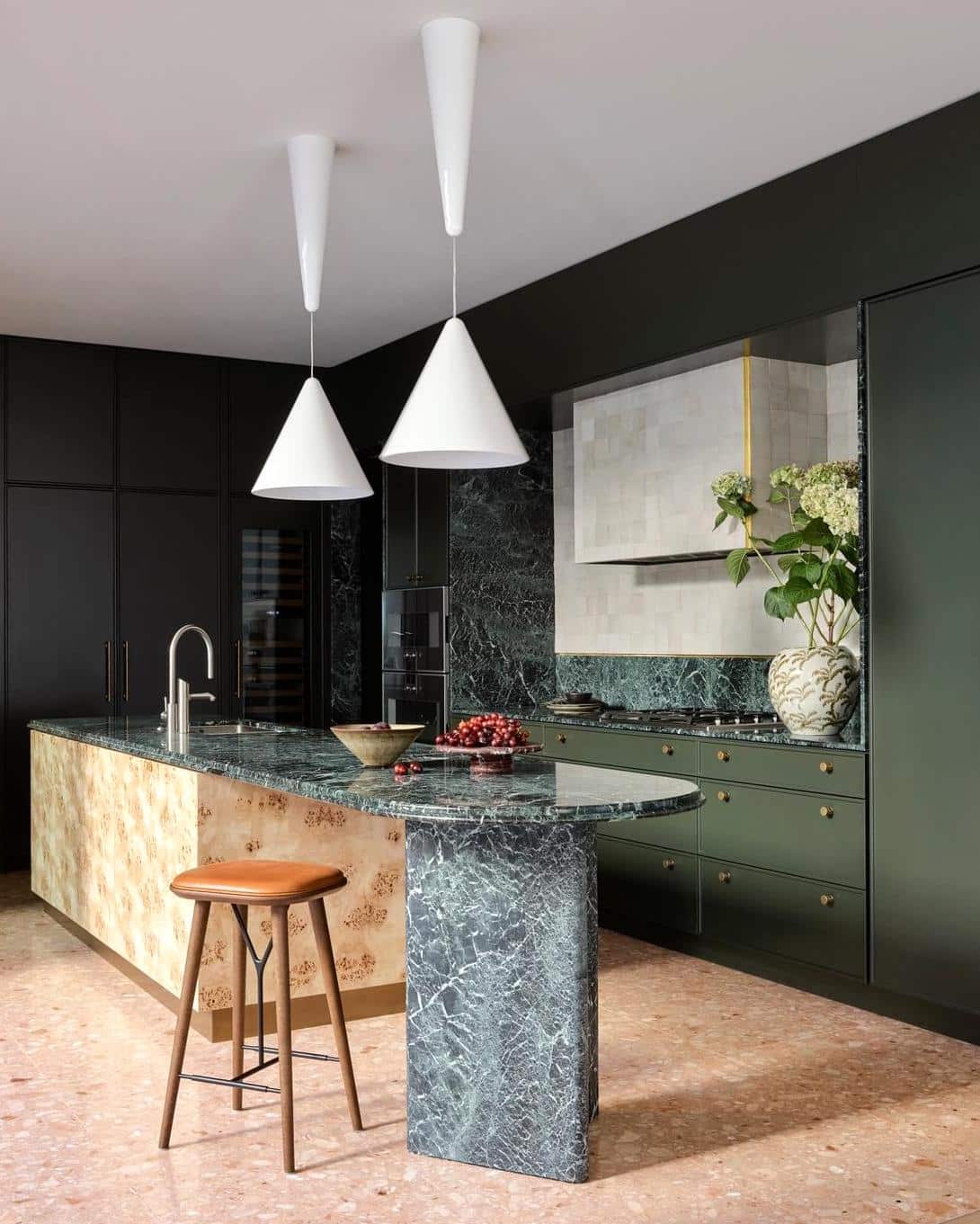 Alt tag para armários de cozinha verde-design de interiores-cococozy