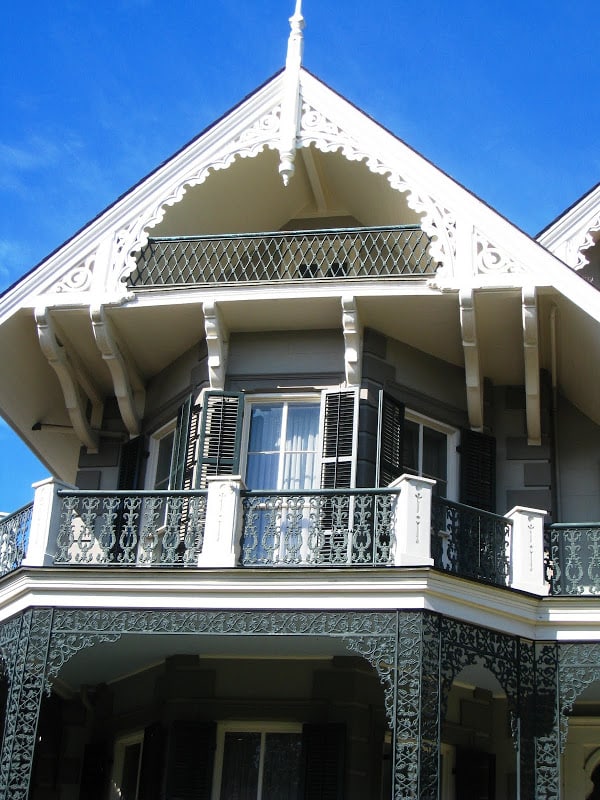 view of the details of the home. a victorian new orleans house.sandras home.