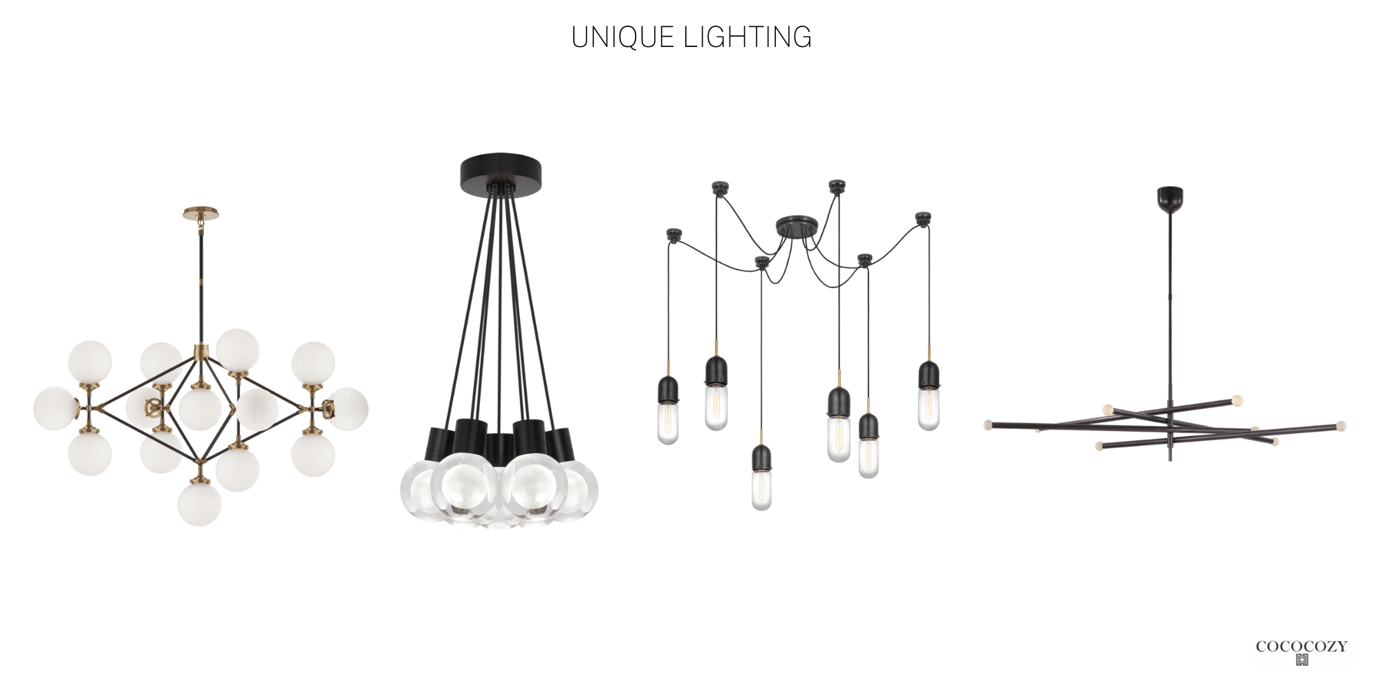 Alt tag for lighting-black-chandelier-cococozy